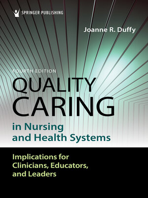 cover image of Quality Caring in Nursing and Health Systems